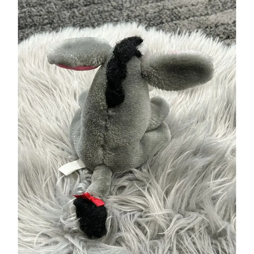 Vintage 1989 Eeyore Stuffed Animal Plush Christmas‎ Promo Sears Rare Find 5 1/2